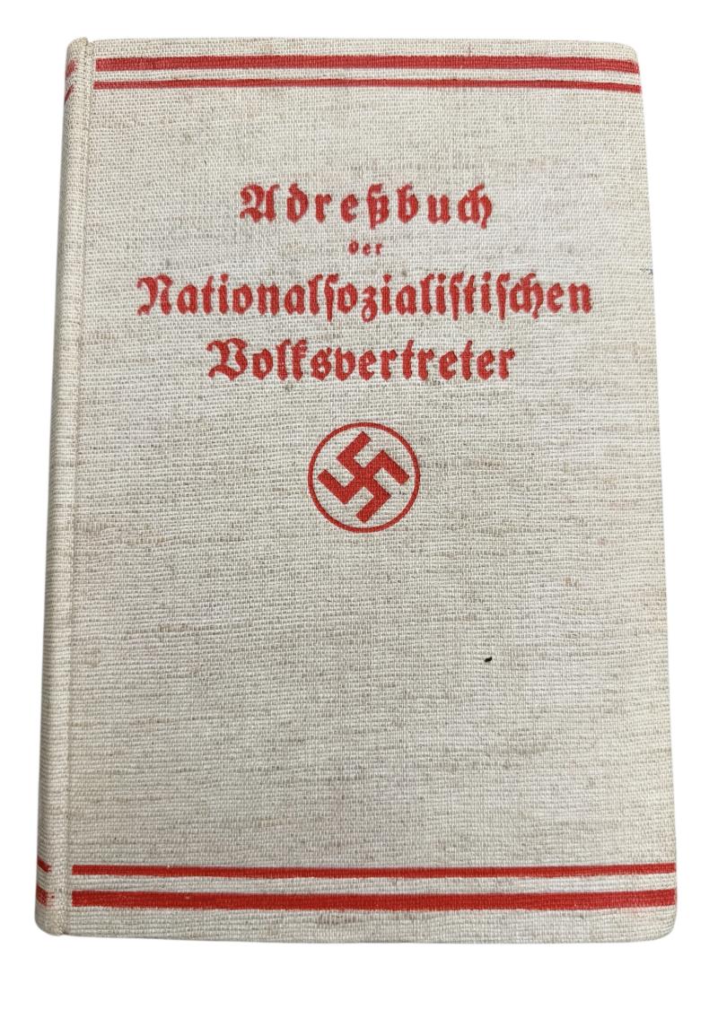 Very rare NSDAP Leader Adres Book