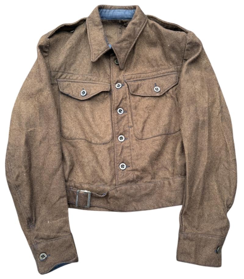 British WW2 Battle Dress, Cap & Trousers for German and Italian POW’s in the UK