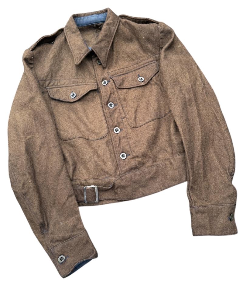 British WW2 Battle Dress, Cap & Trousers for German and Italian POW’s in the UK