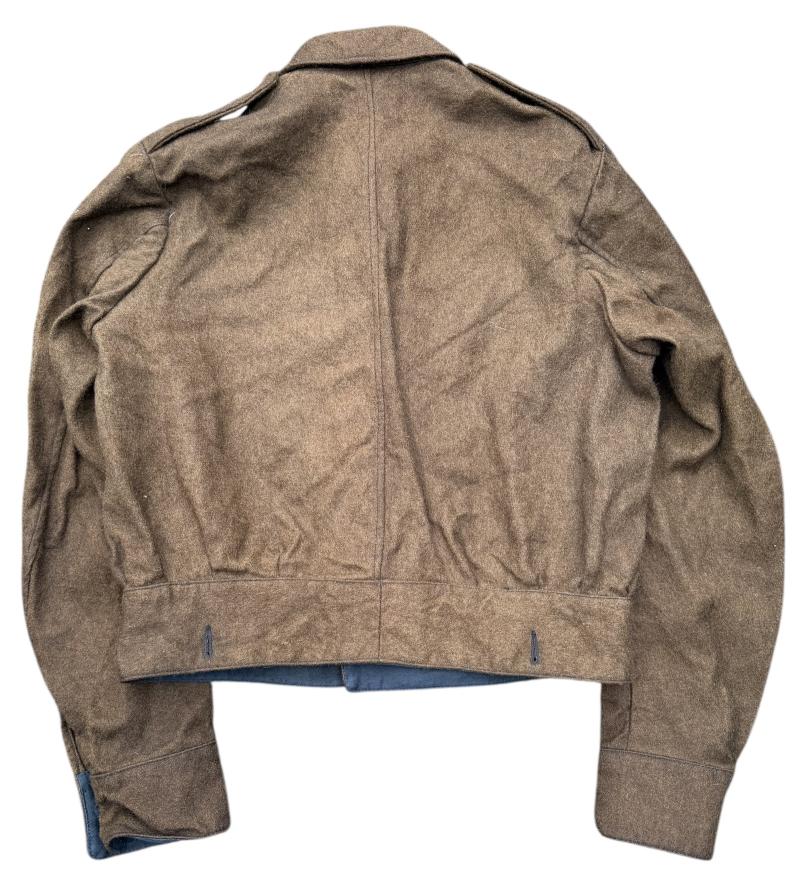 British WW2 Battle Dress, Cap & Trousers for German and Italian POW’s in the UK