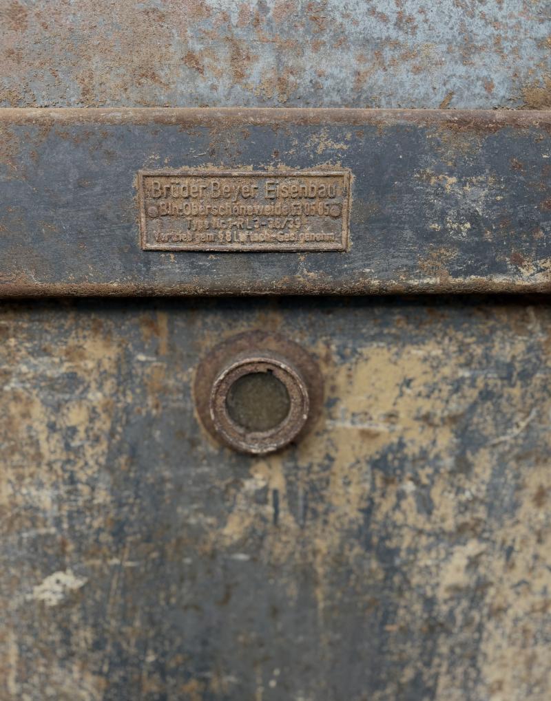 Luftschutz Bunker Door with Frame