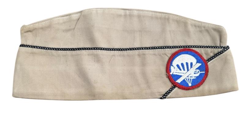 US WW2 Airborne Officers summer Garrison Cap