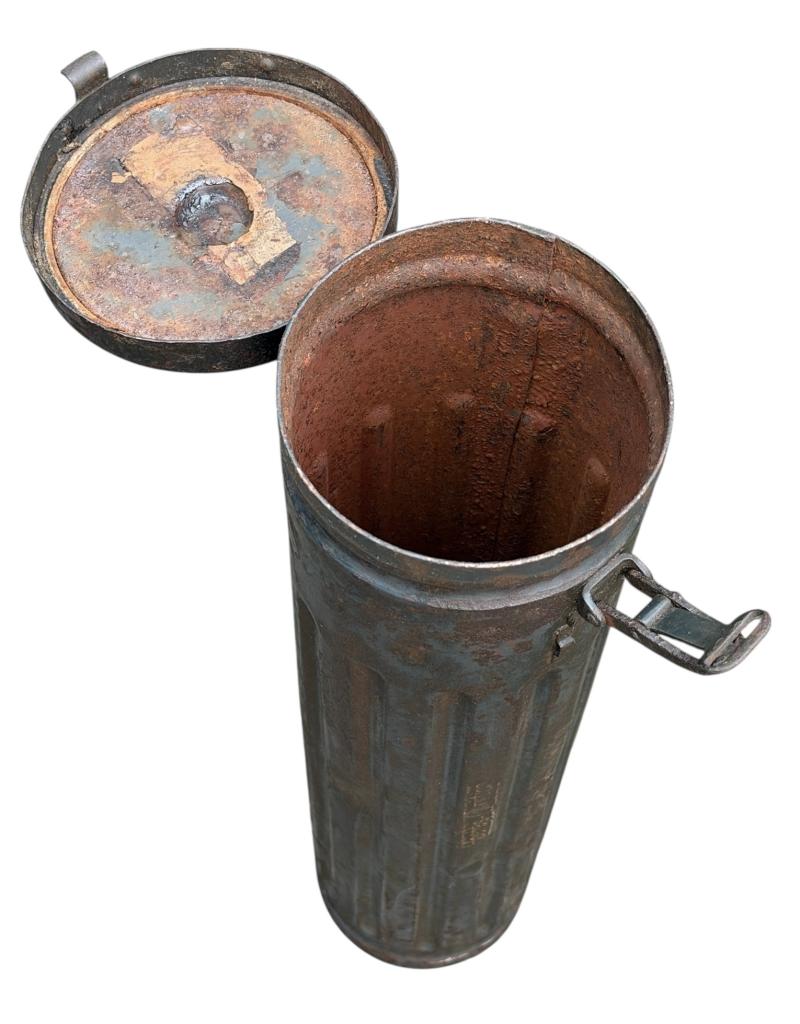 Wehrmacht metal 10cm Grenade Transport Container