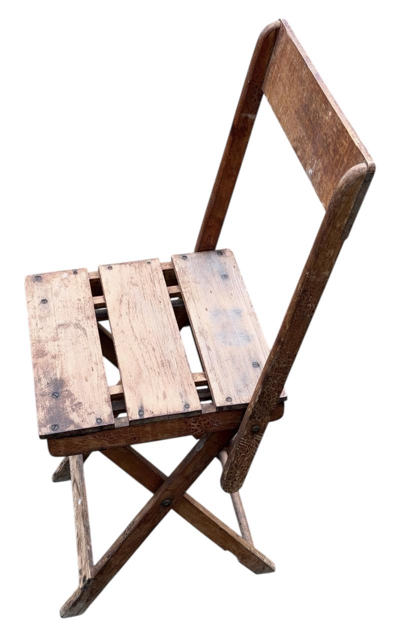 Wehrmacht wooden Folding Chair