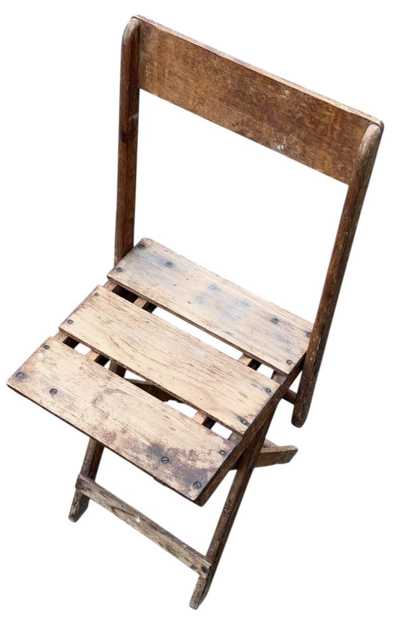 Wehrmacht wooden Folding Chair