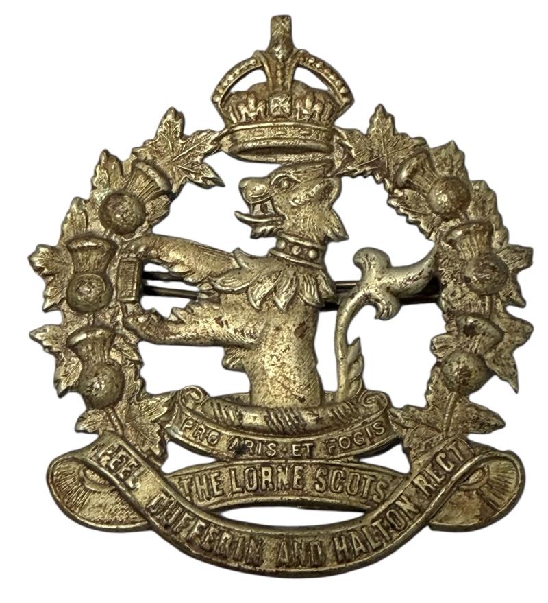 Canadian WW2 metal Cap Badge