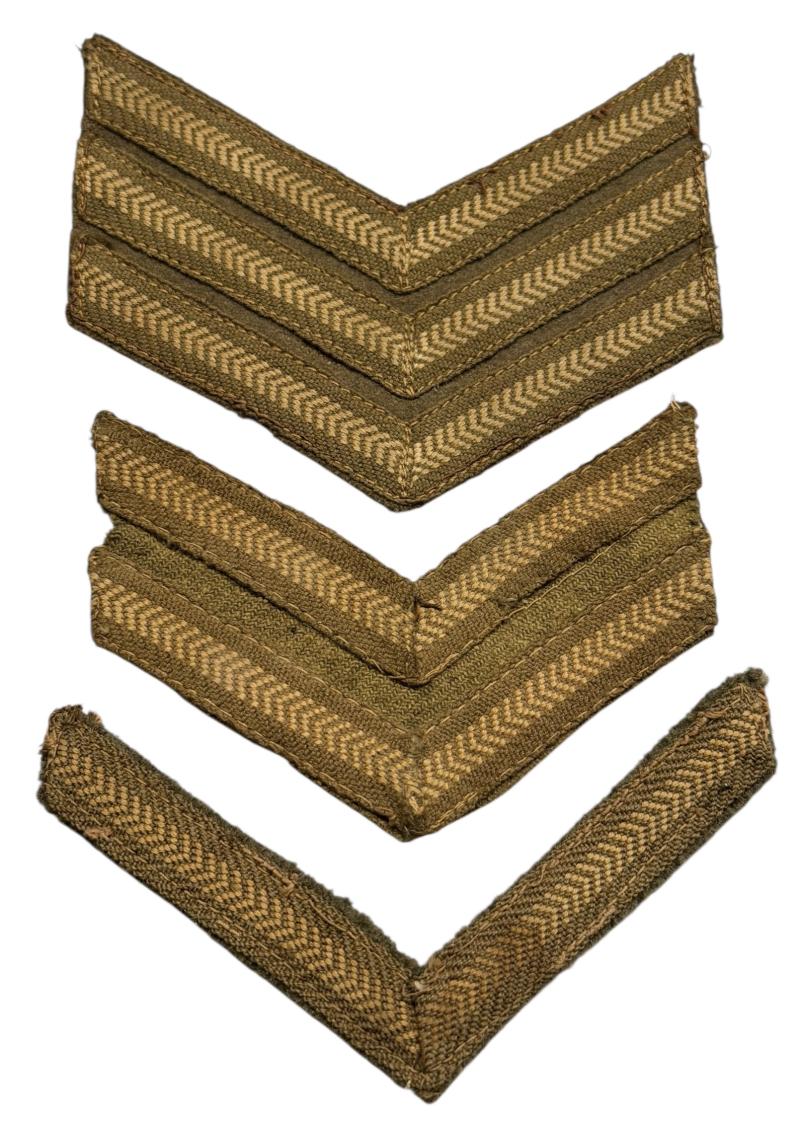 Canadian cloth Rank Insignia