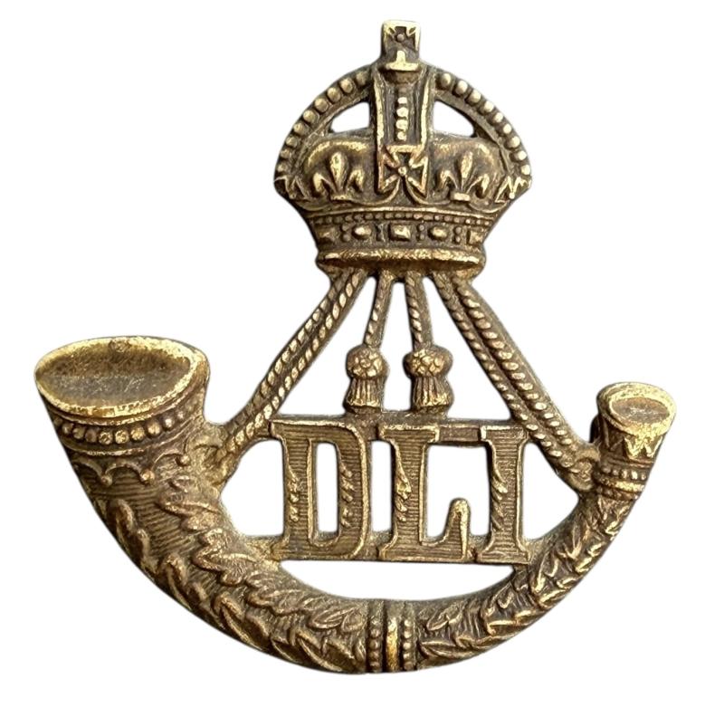 British WW2 Durham Light Infantry Cap Badge