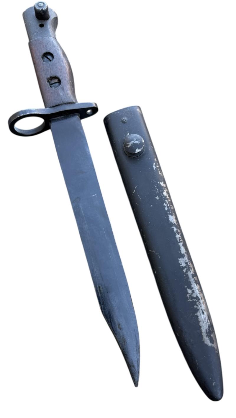 Maleisian WW2 (British) number 5 MKII Jungle Carbine Bayonet