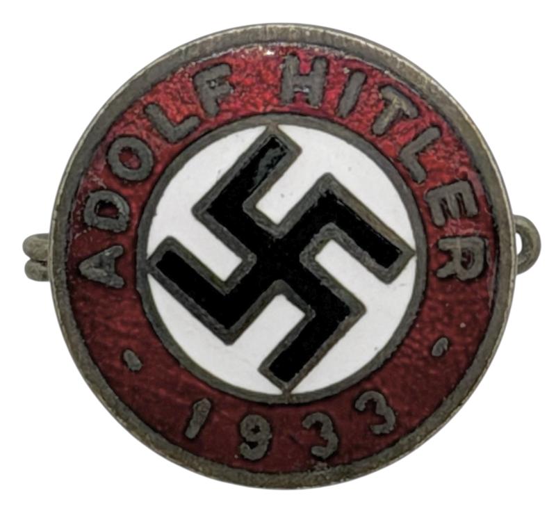 NSDAP Party Badge “Adolf Hitler 1933”