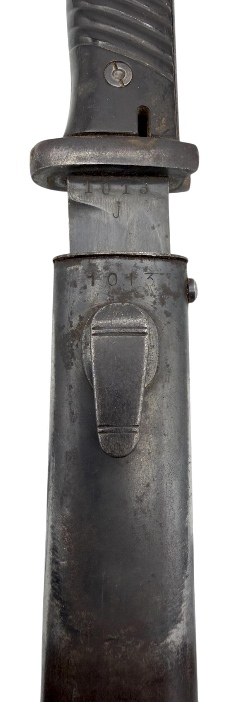 Matching K98 Bayonet “Richard A.Herder”