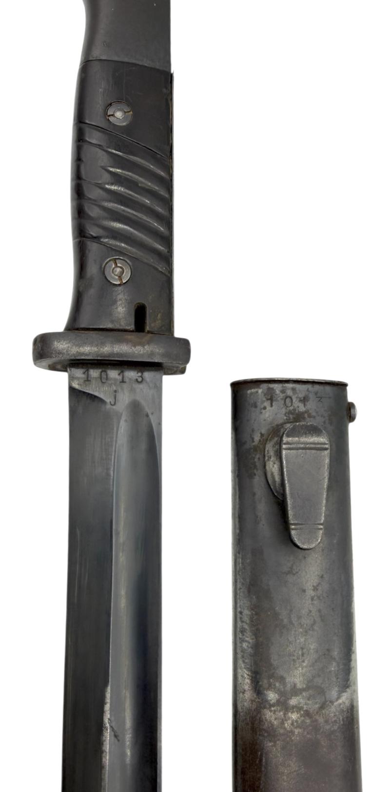 Matching K98 Bayonet “Richard A.Herder”