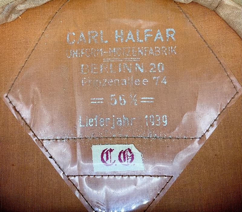 Luftwaffe Fallschirmjäger Regt.1 Enlisted/NCO Visor Cap