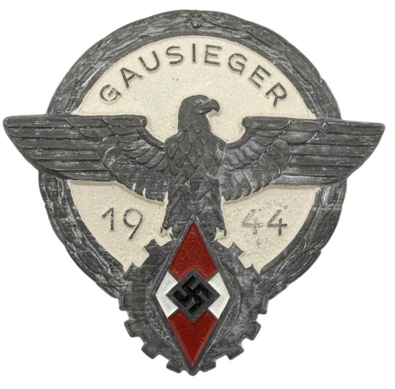 Hitler-Jugend Gausieger Badge in Silver 1944