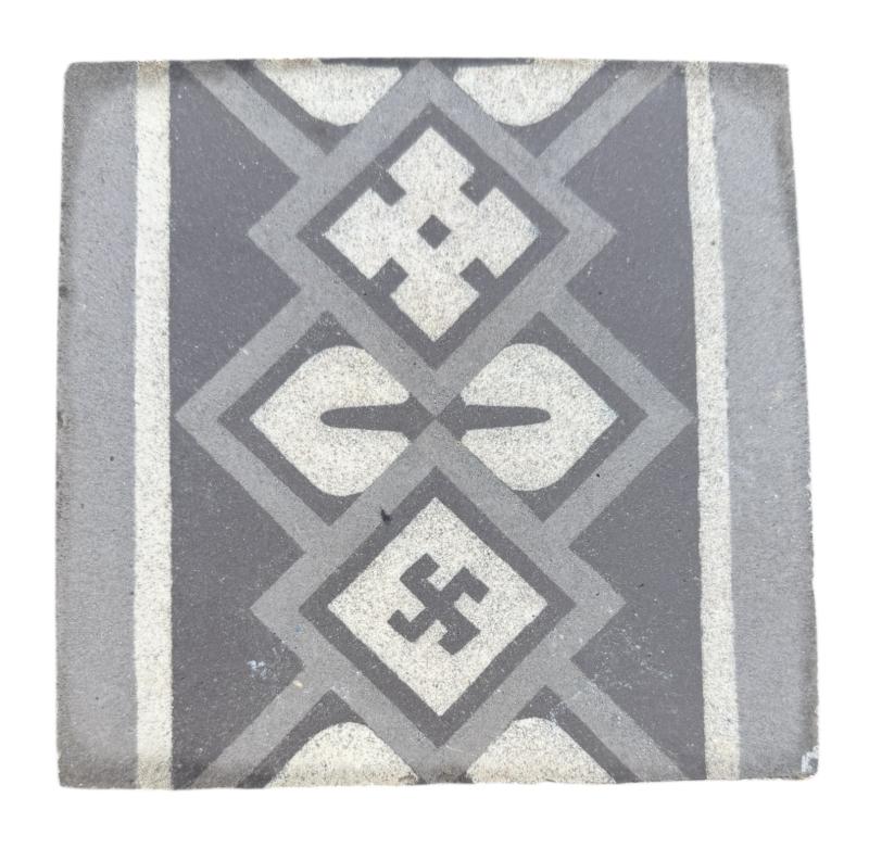 Third Reich Swastika Tile