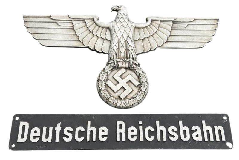 Deutsche Reichsbahn Designation Sign,