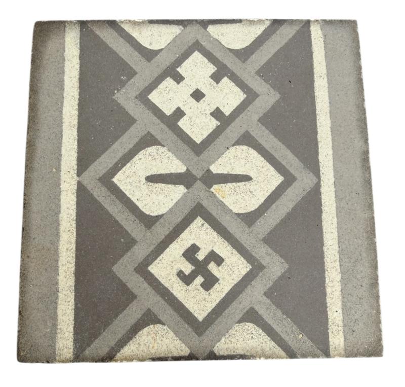 Third Reich Swastika Tile