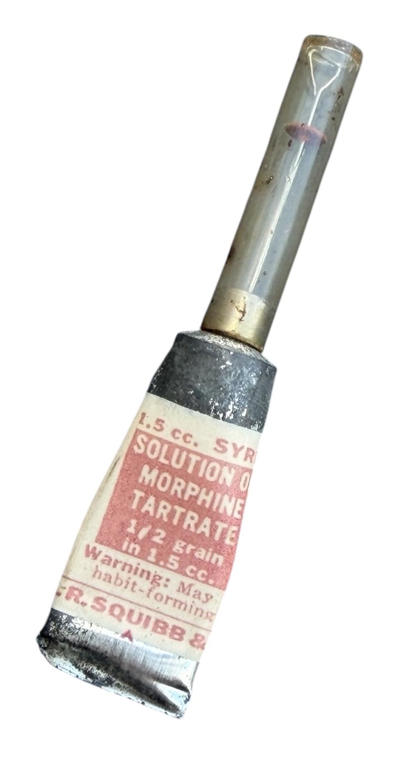 US WW2 Morphine Packaging