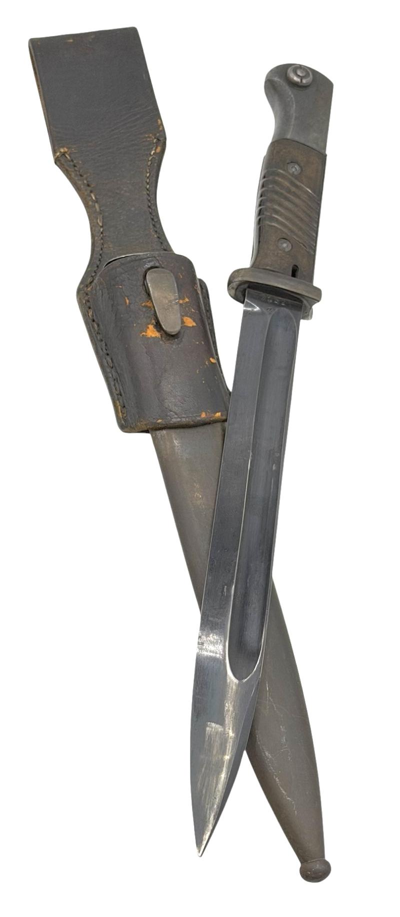 Rare French made K98 Bayonet matching numbers