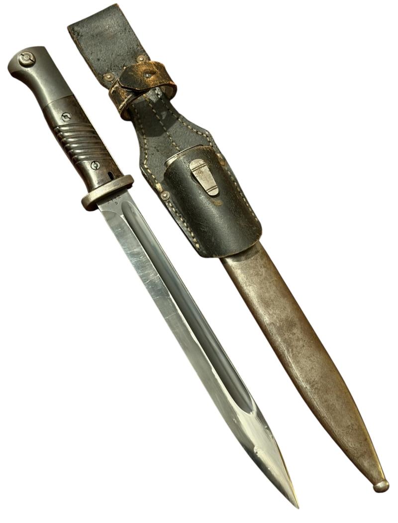 K98 Bayonet (Matching Numbers) & Frog