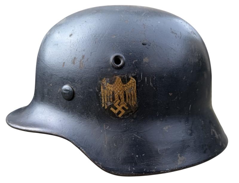 Kriegsmarine Flak M40 SD Helmet