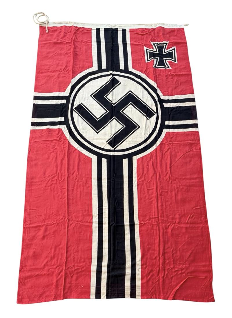 Kriegsmarine marked Reichs Kriegsfahne