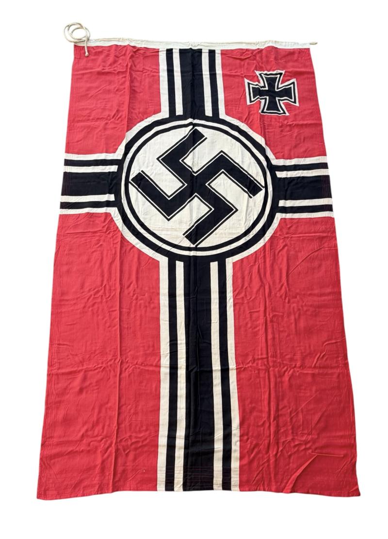 Kriegsmarine marked Reichs Kriegsfahne