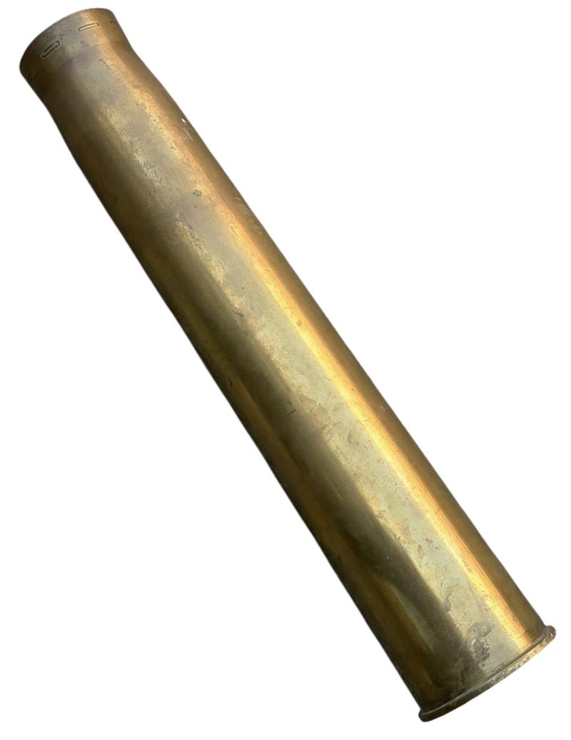 British WW2 QF 3.7-Inch AA Gun Brass Shell/Casing