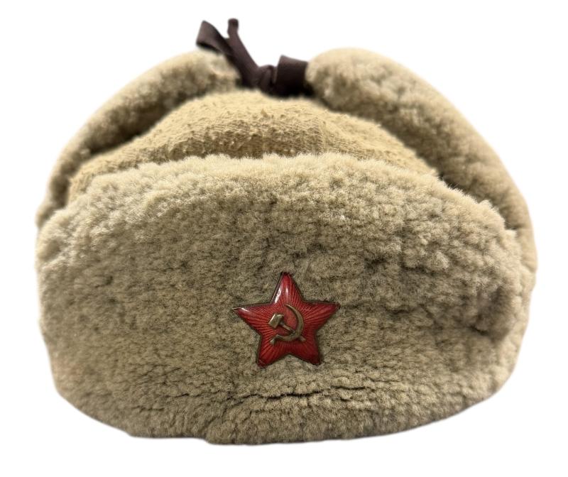 Soviet WW2 Uschanka (Winter Hat)