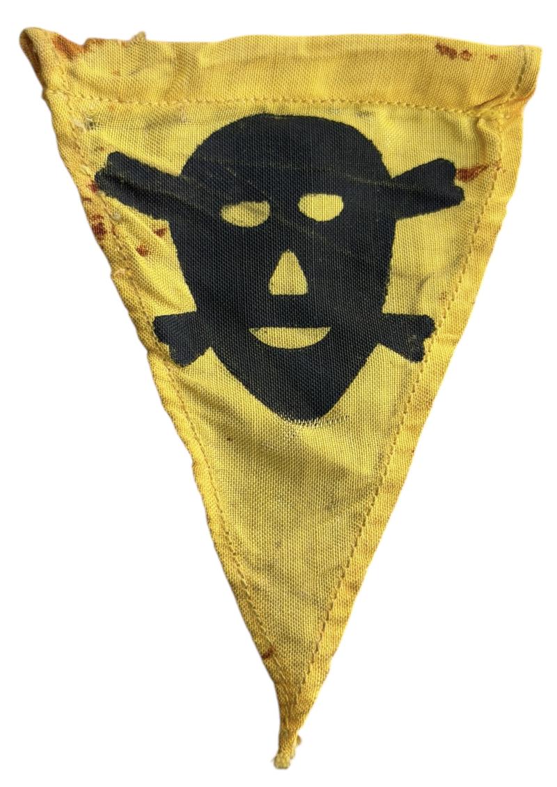 Wehrmacht Mine Warning Flag