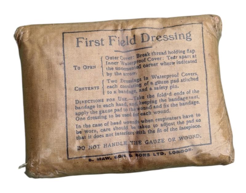 British WW2 First Aid wound Bandage
