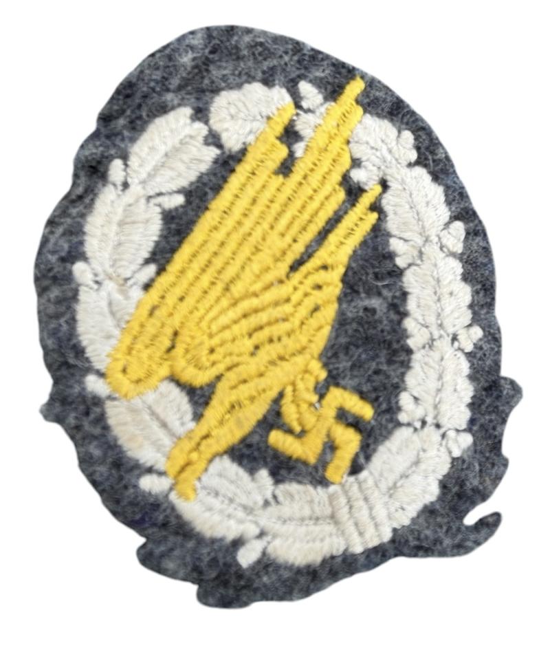 Cloth Fallschirmjäger Schutzen Abzeichen
