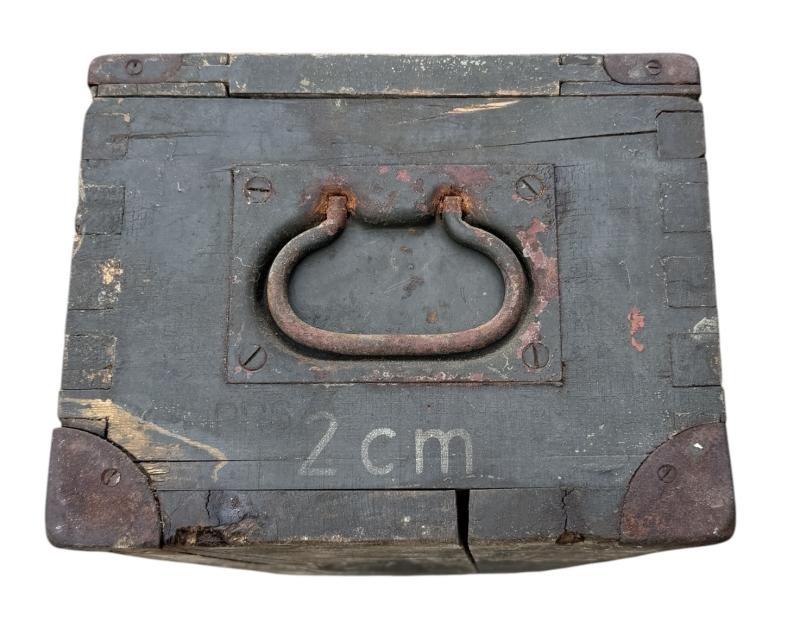 Wehrmacht/Luftwaffe 2cm Flak Gr. Case (1500 Treibpatronnen)