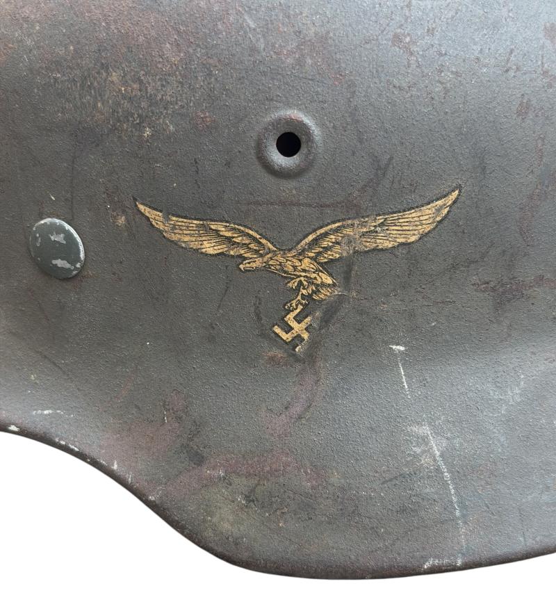 Luftwaffe M40 SD Helmet (Battle Damage)
