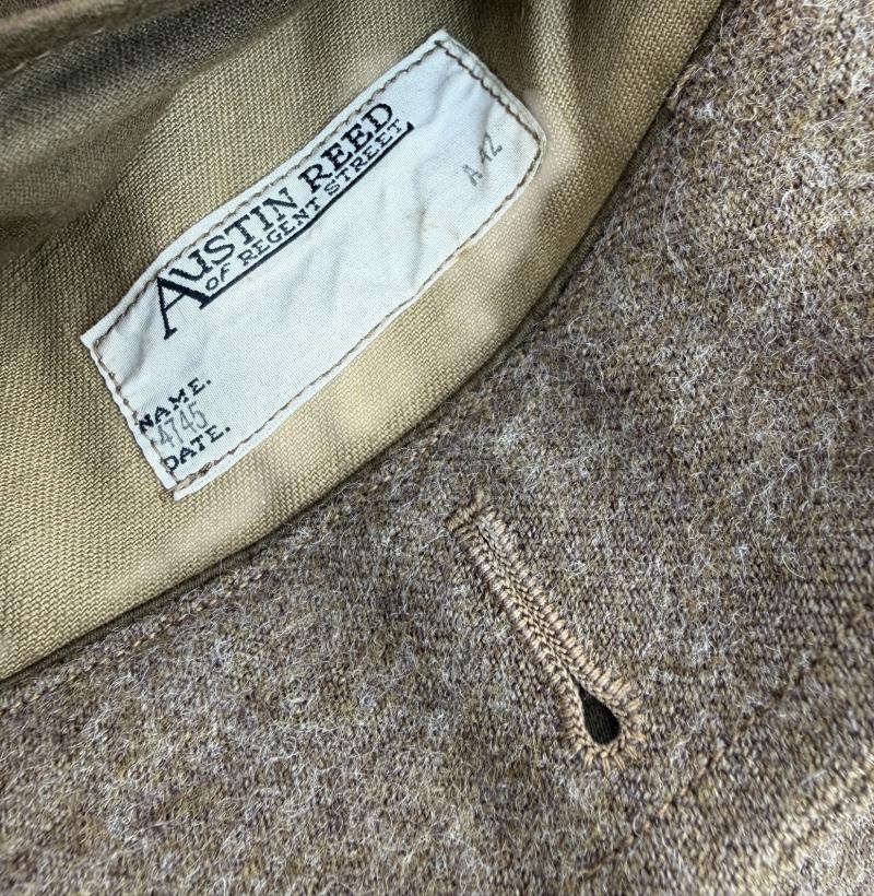 British WW2 Officers Battle Dress Royal Scots Fusiliers