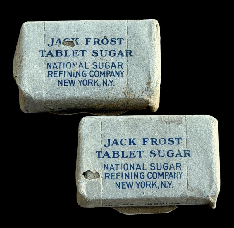2x US WW2 K Ration Sugar Tablet
