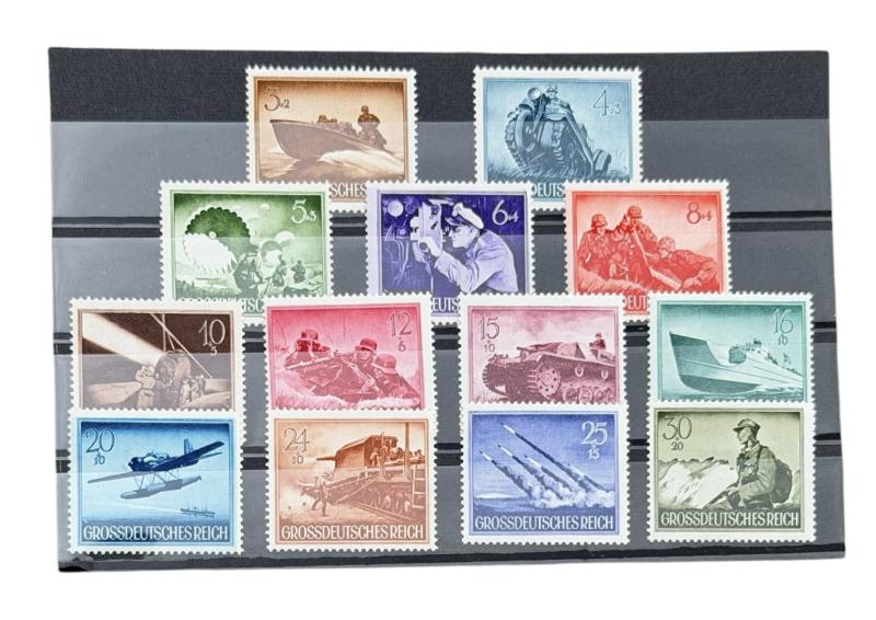 13 Third Reich Postal Stamps