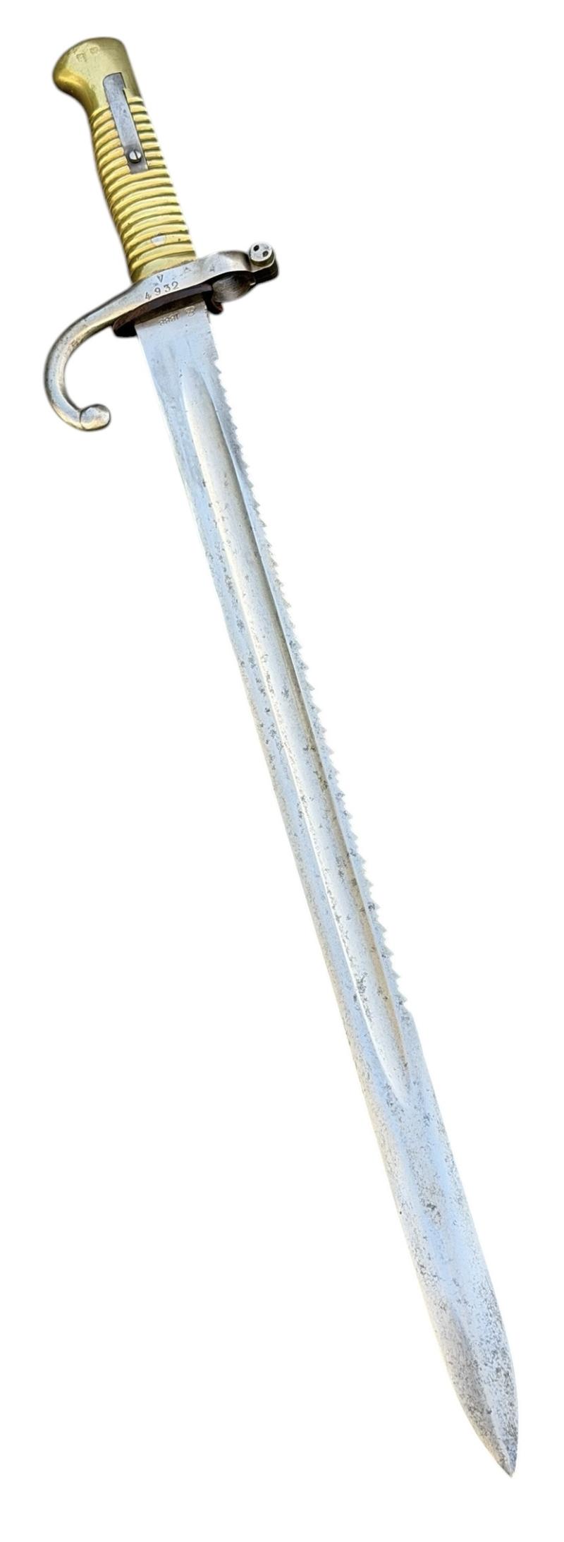 German made for Belgium Model 1880 Bayonet