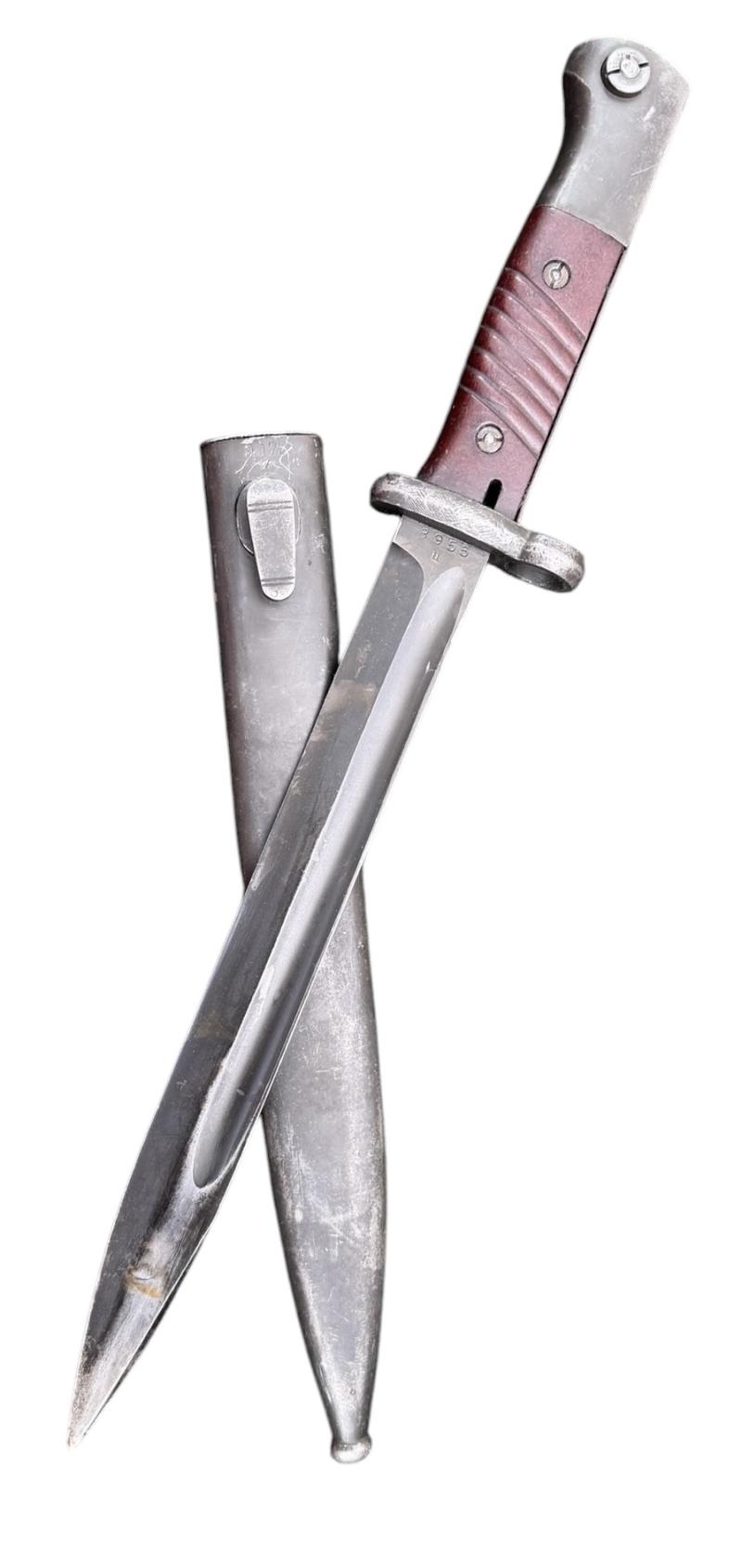 Israely used K98 Bayonet model 84/98 3th model
