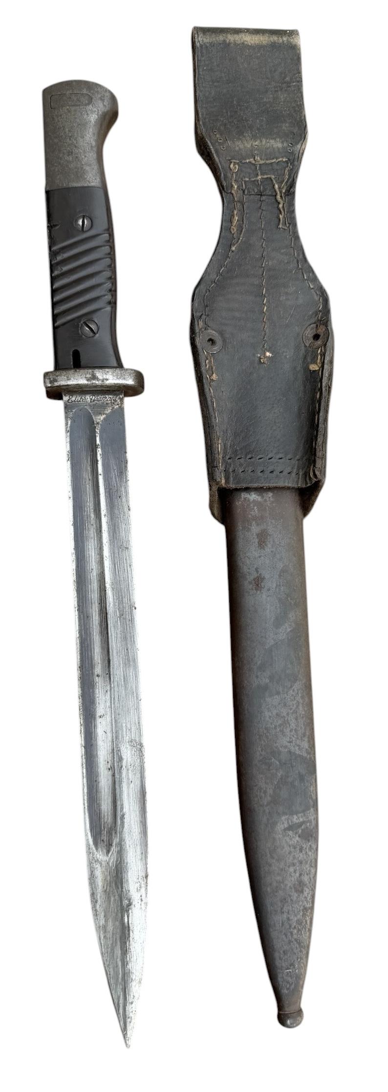 K98 Bayonet (Matching Numbers) & Frog