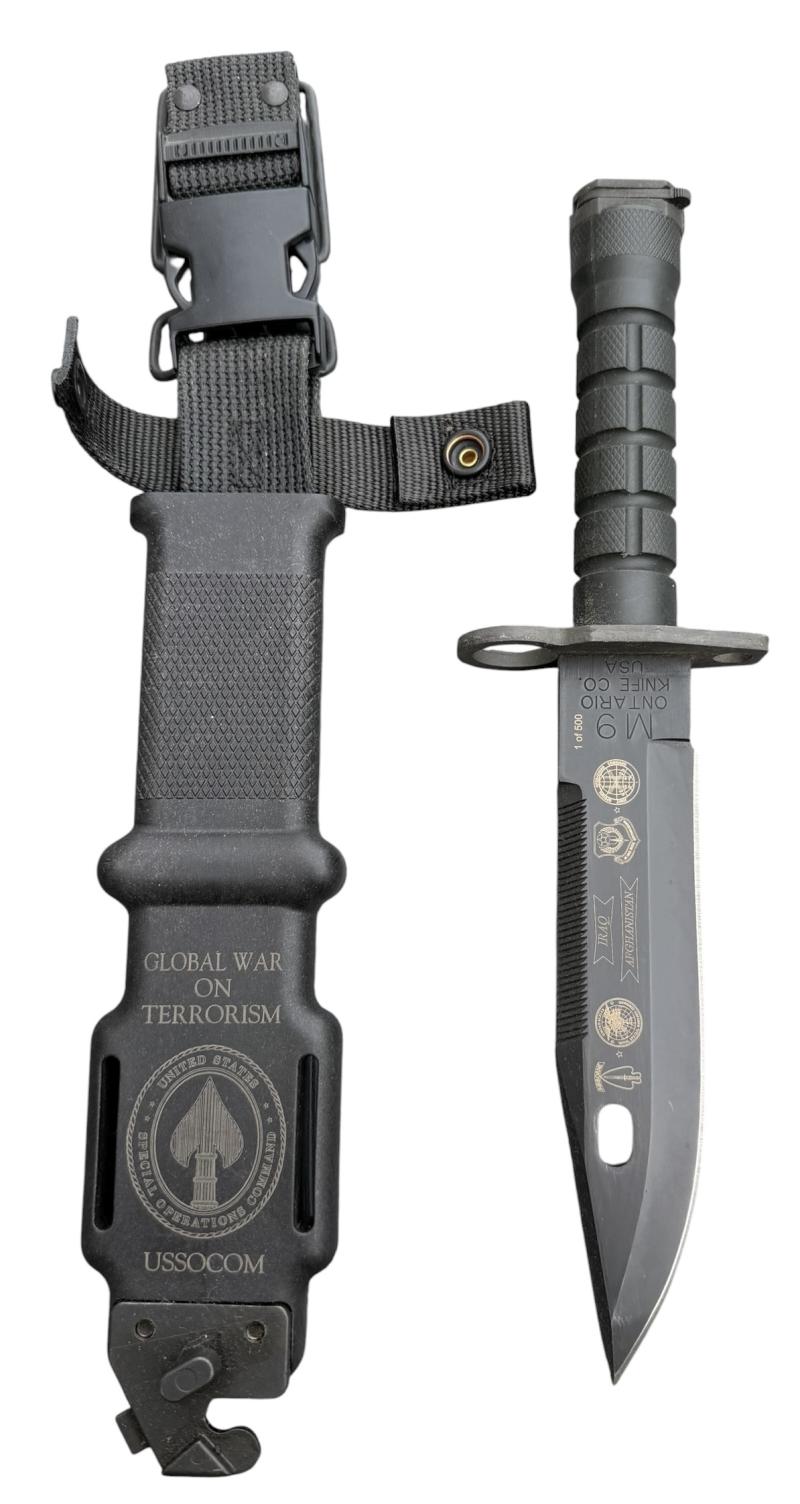 USA M9 Commemorative Ontario M16/AR15 Bayonet