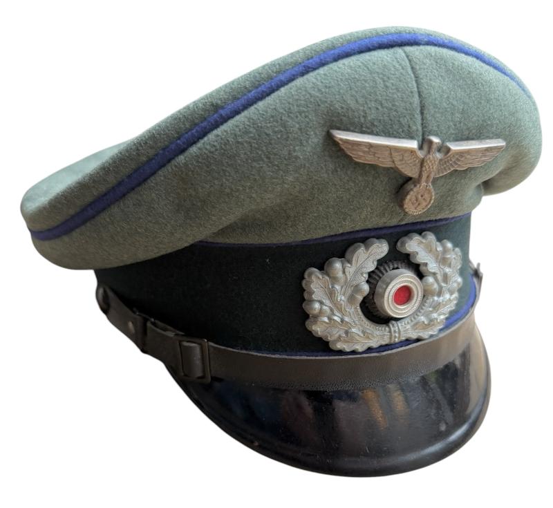 Wehrmacht (Heer) Enlisted/NCO’s Medical Visor Cap.
