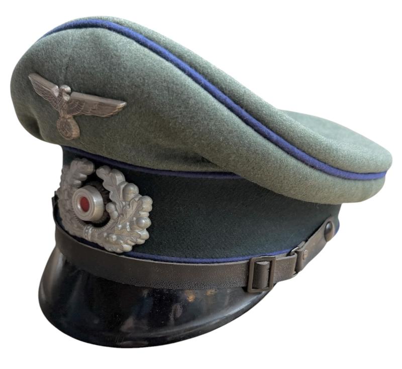 Wehrmacht (Heer) Enlisted/NCO’s Medical Visor Cap.