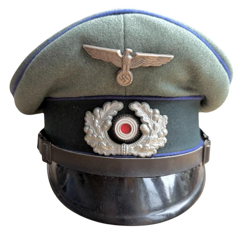 Wehrmacht (Heer) Enlisted/NCO’s Medical Visor Cap.