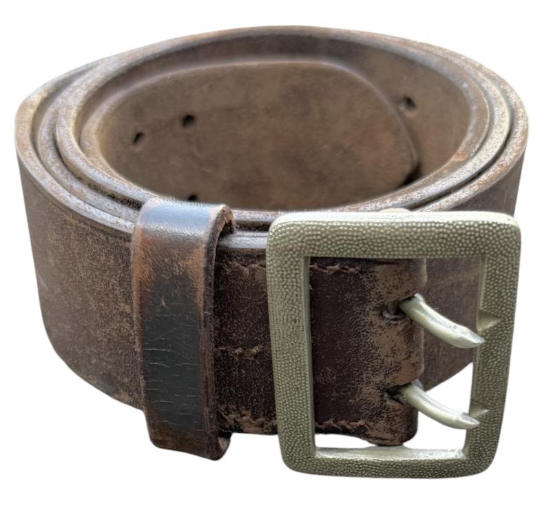 Wehrmacht chocolate brown Dubble Claw Buckle Belt