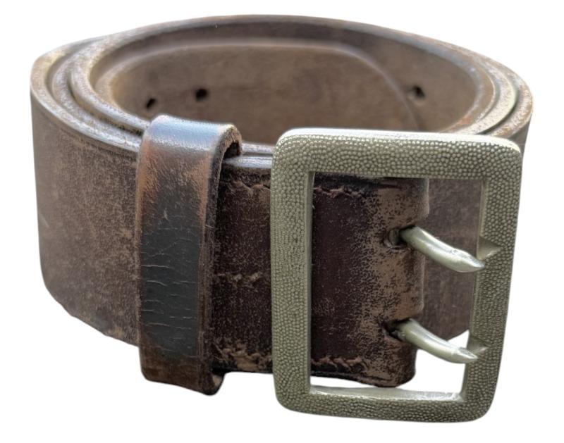 Wehrmacht chocolate brown Dubble Claw Buckle Belt