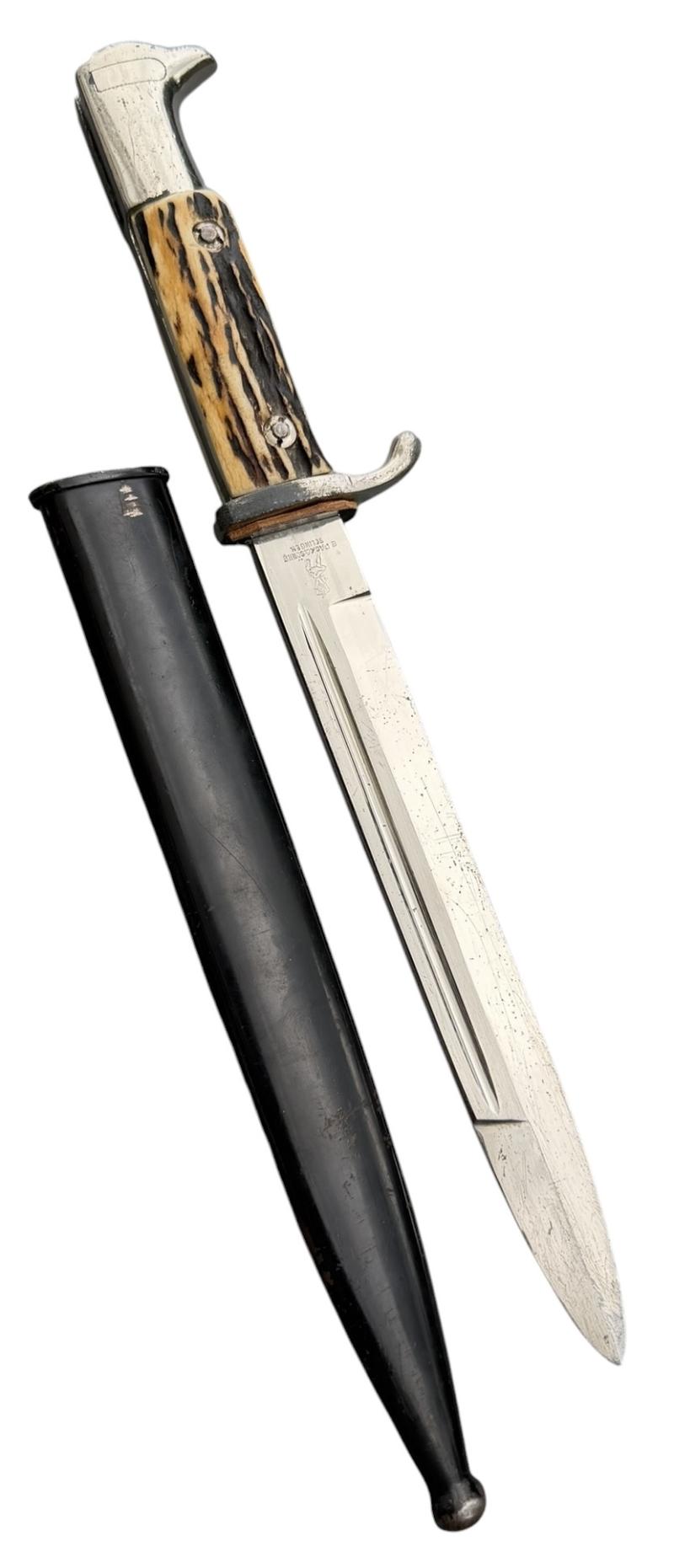 Wehrmacht Staghorn Dress Bayonet