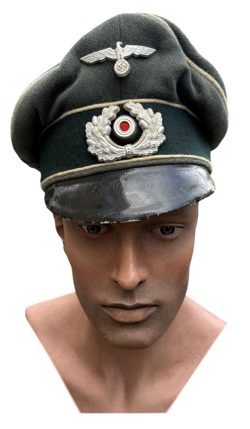 Wehrmacht Infantry NCO/Officers Visor Cap