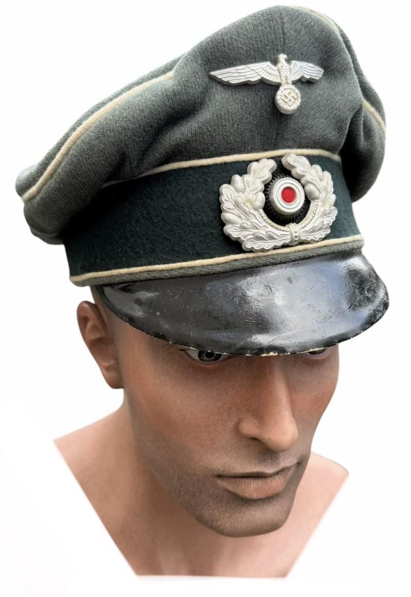 Wehrmacht Infantry NCO/Officers Visor Cap