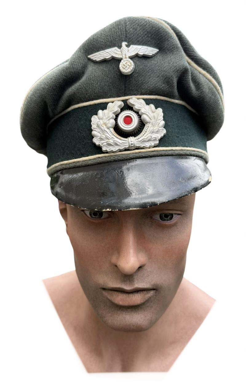 Wehrmacht Infantry NCO/Officers Visor Cap